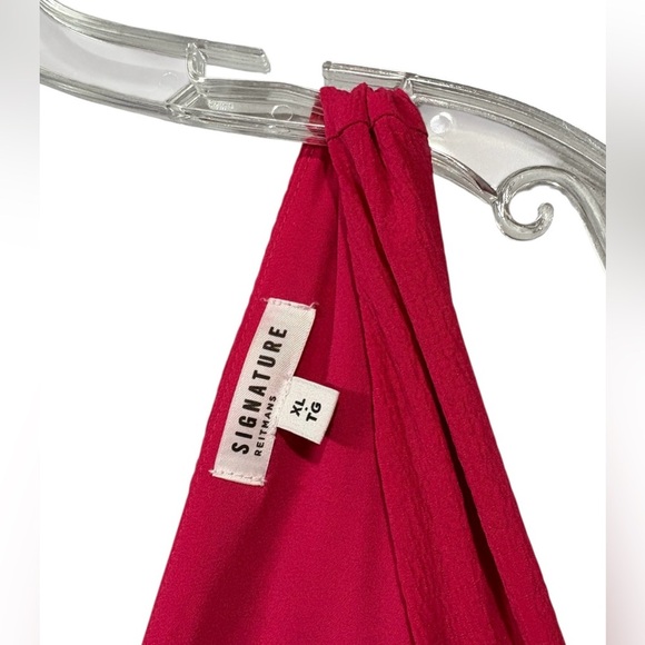 NEW, Signature by Reitmans, Sleeveless Fit & Flare Dress, XL, Red - Picture 5 of 12